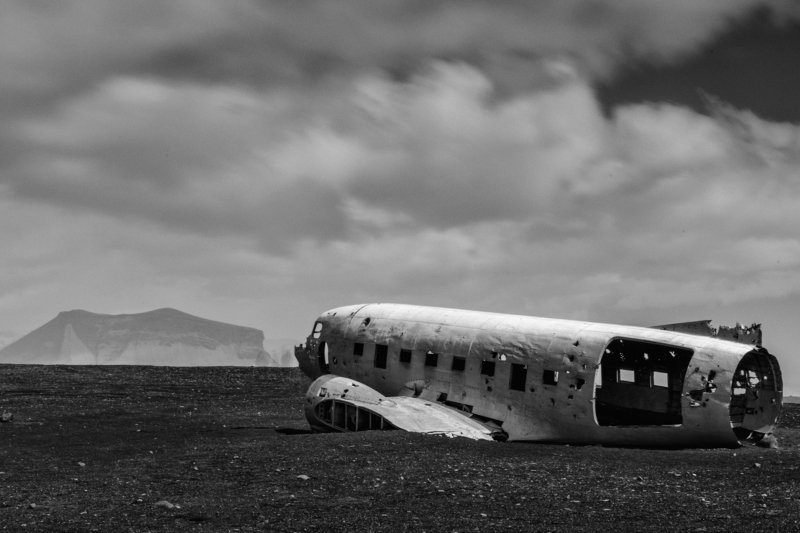 Черный пляж, Исландияphoto preview