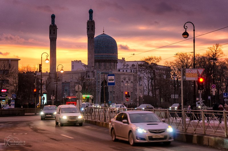 Весенний рассвет на Горьковскойphoto preview