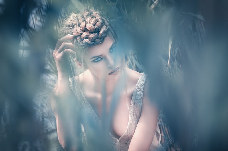 portrait, model, beauty Blue Dreamsphoto preview