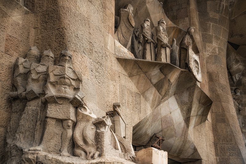 барселона, barcelona Страсти Христовы III (фрагмент фасада)photo preview