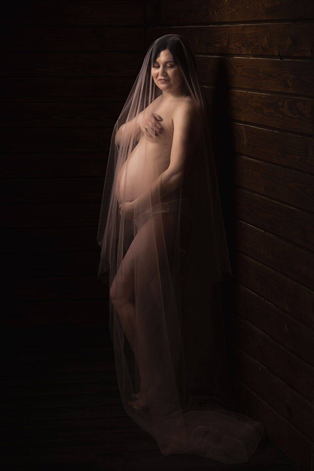 девушка, фотосессия, портрет, студия, беременность, счастье, women, young, pretty, beautiful, pregnancy, happy, Владимир Васильев