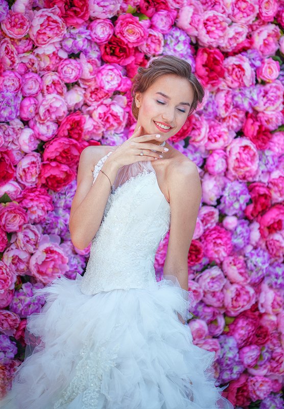 девушка,портрет,цветы ***photo preview