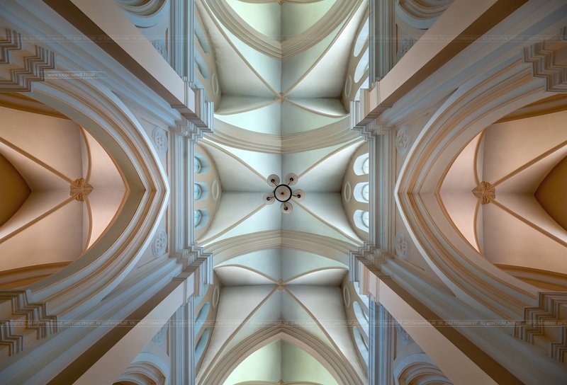 capriccio, photoartist, каприччио, фотохудожник, храм, россия, артем мирный, курск, russia, artyom mirniy, kursk, church, Римско-католическая церковь во имя Успения Пресвятой Девы Марии фото превью