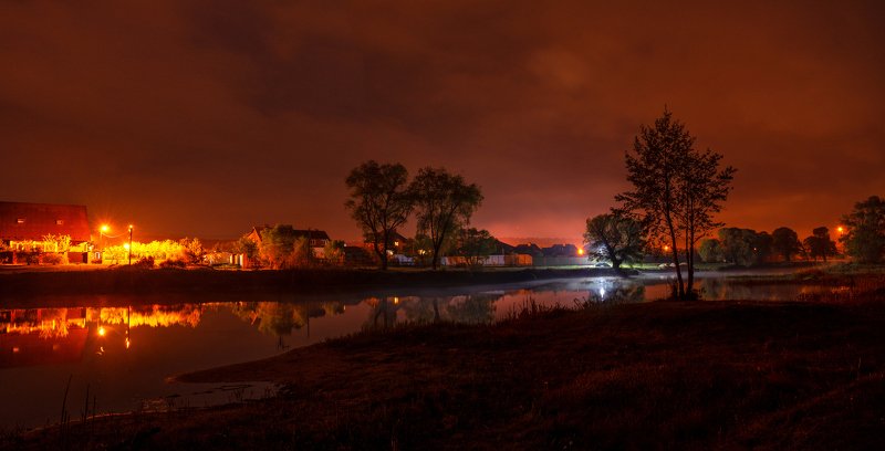 шебекино,титовка,река нежеголь Поздний вечерphoto preview