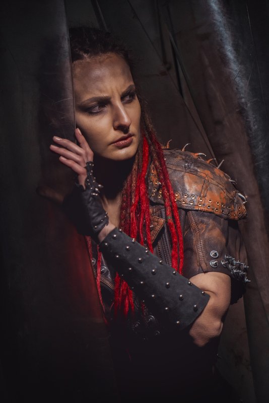 postap postapocalypse kiberpunk diselpunk workshop digitalart fineart portrait PostAP portrait 3photo preview