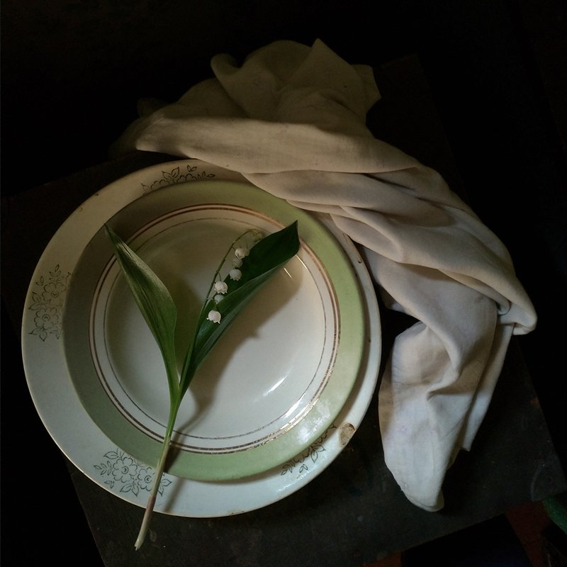 Этюд с ландышами (и 100 карточка на сайте))photo preview