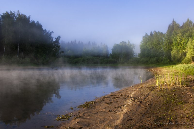 утро, рассвет, пейзаж, московская область Утроphoto preview