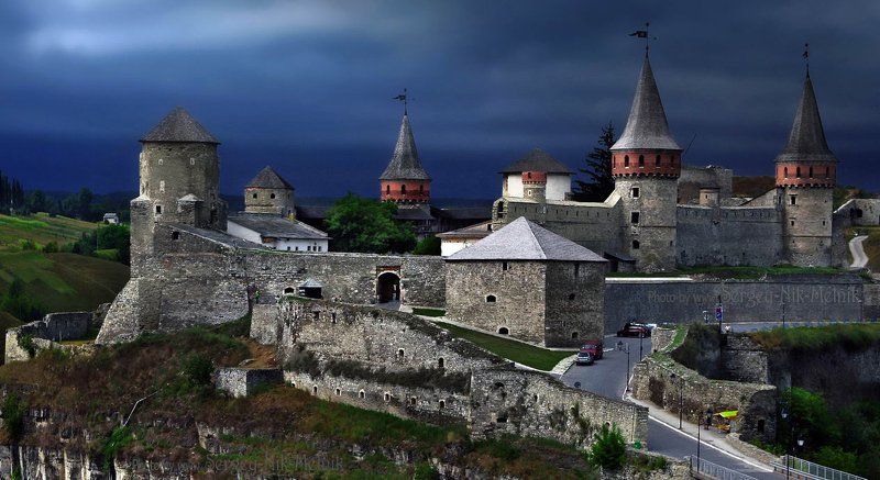 гроза, замок, каменец-подольский, украина Каменец перед грозойphoto preview
