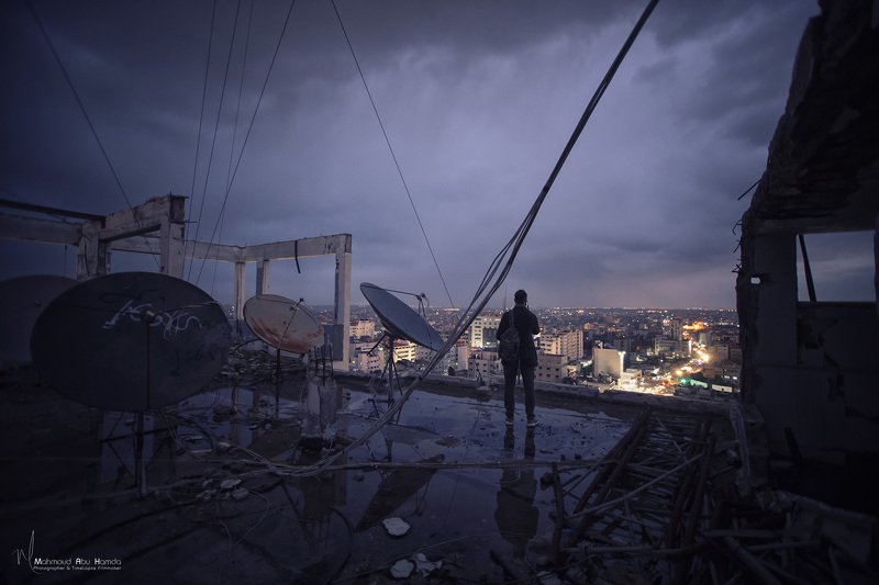 #gaza #ciry #cityScape # The Dark Nightphoto preview