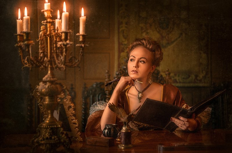 портрет, студия, модель, жанр, rekhov Мечтыphoto preview