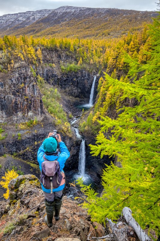 плато путорана, водопады, горы, туризм, fujifilm Путорана... фото превью
