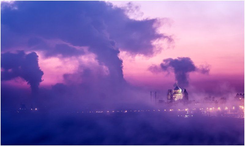 зима, мороз, санкт-петербург, Холод собачий Армагеддонphoto preview