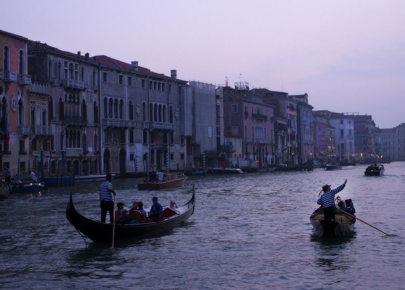 венеция, италия, гондола, гондольер Такая работаphoto preview