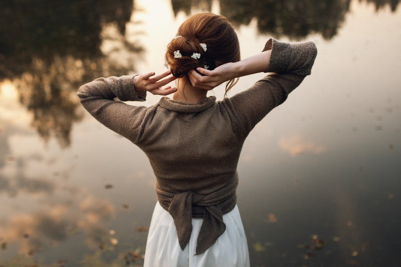 девушка, вечер, удмуртия, природа, портрет Вечер с Миленойphoto preview