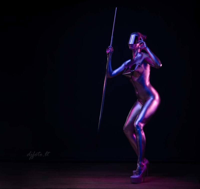 djfoto, nudevilnius, bodyart, bodypainting, metallography, metallic Digital Hunterphoto preview