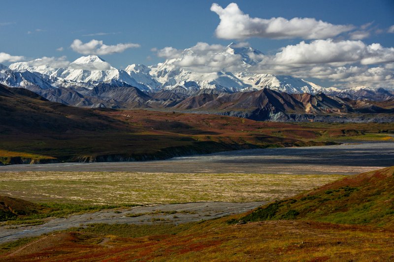 аляска, денали, природа, осень, пейзаж Начало осени на Аляскеphoto preview