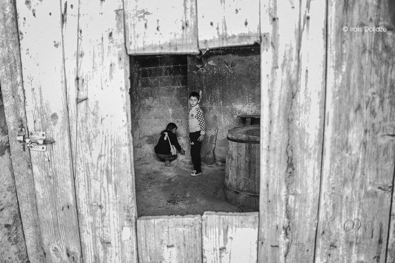 black and white. black & white, genre, kids, kid, boy, girl, fun, frame, photography Kid\'s having funphoto preview