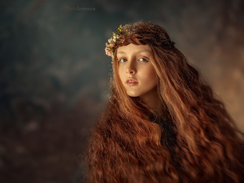 портрет, женский, портрет, дарья громова, фото, фотограф, фотосессия, фотоарт, фотопортрет,  Веснаphoto preview