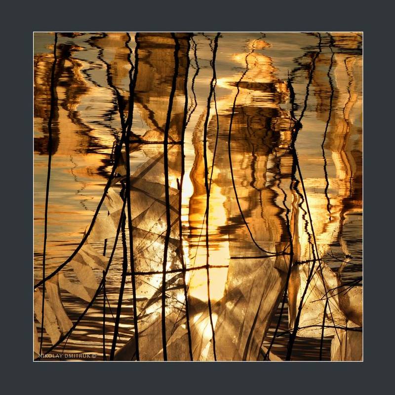 пейзаж ива река. авторская инсталляцияphoto preview