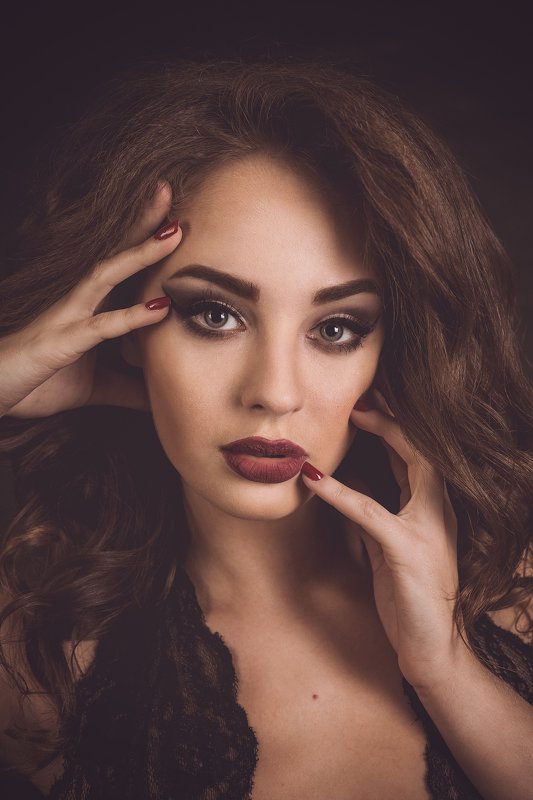 портрет, женский портрет, макияж Настяphoto preview