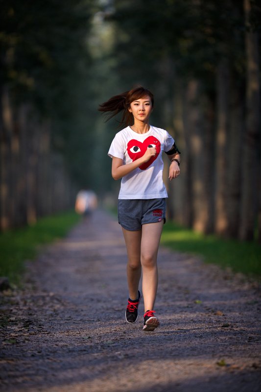 mood portrait,sport утренняя тренировка photo preview