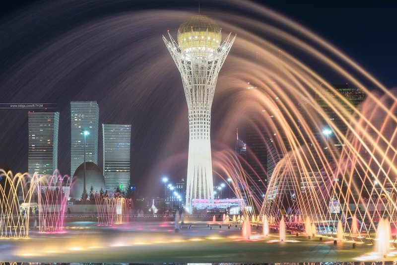 нур-султан, астана, казахстан, артем мирный, astana, kazakhstan, artyom mirniy, байтерек, bayterek, хан шатыр, свет, никон, d750 Город Нур-Султанphoto preview