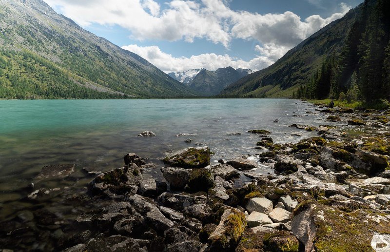 Горный Алтай Среднее Мультинское озероphoto preview