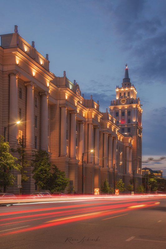 воронеж, город, романлюбимский, россия, пейзаж, городской пейзаж.  ЮВЖД г.Воронежphoto preview