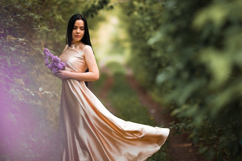 Портрет в зелениphoto preview