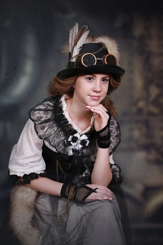 левушка портрет стимпанк стиль Стимпанкphoto preview