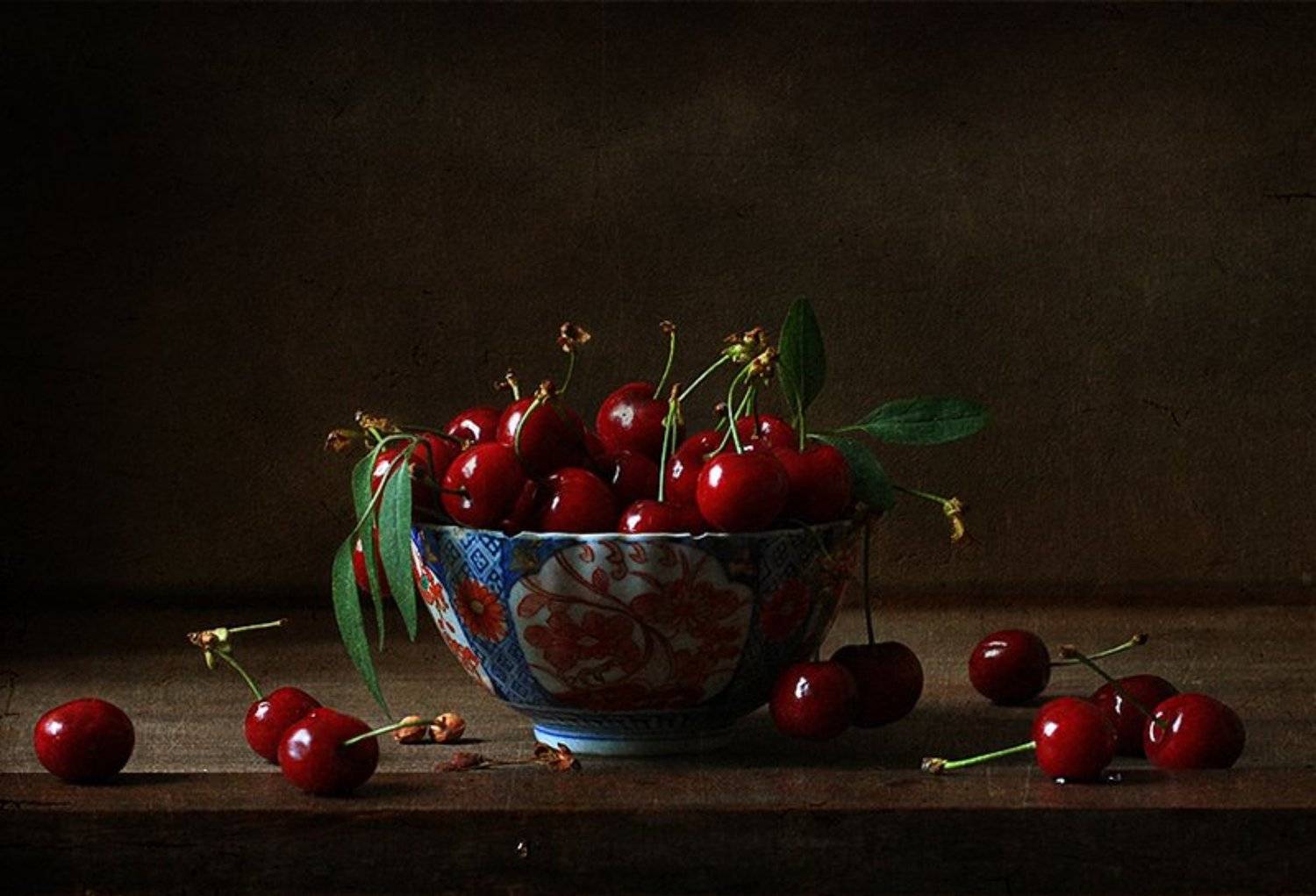 .. время вишни ... Автор: Рита Гончаренко натюрморт, Рита Гончаренко