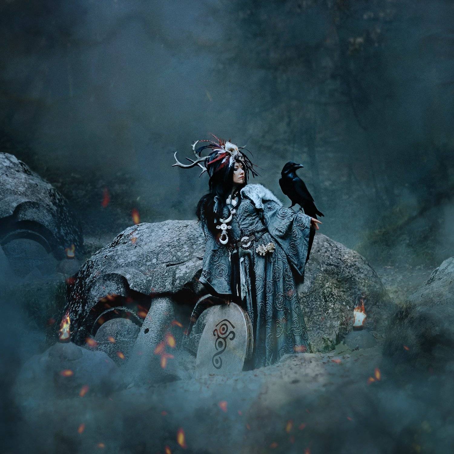 Morgana. Автор: Екатерина Кулакова ведьма, ворон, этника, магия, Екатерина Кулакова