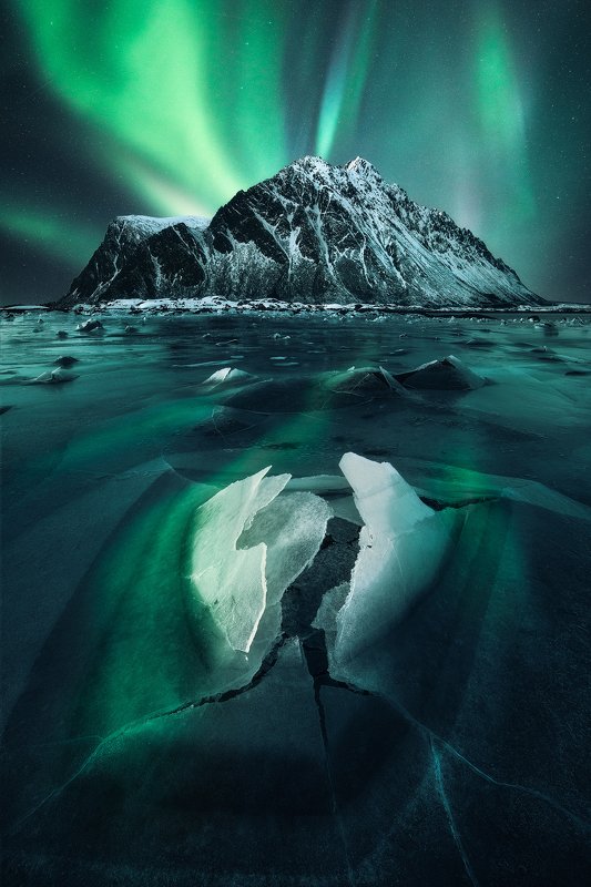 #aurora #landscape #auroraborealis #norway \