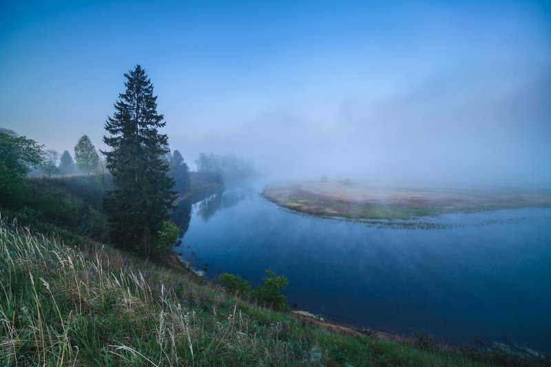 Озерна, рассвет Утро у рекиphoto preview