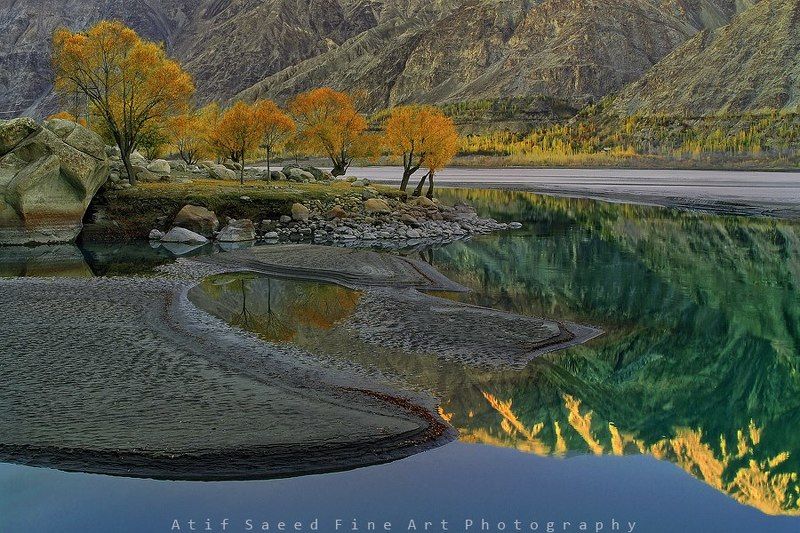 Shyok River, Khaplu, Skardu, Pakistan!photo preview