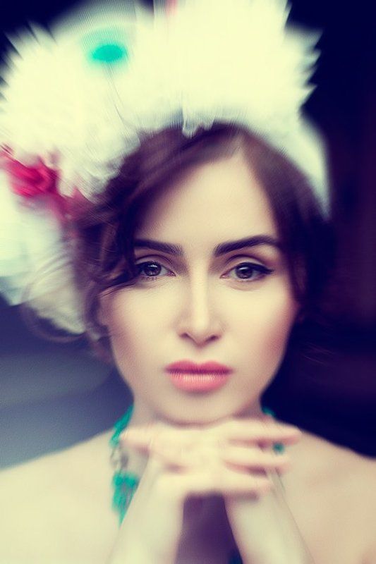 портрет, цветы, девушка, beauty Ванильные цветыphoto preview