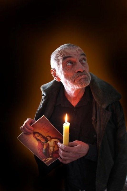 Верующий человек (из серии)photo preview