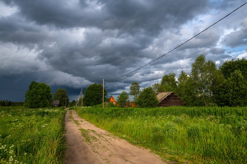великий двор,вологодчина,кема,север,лето, Надвигается.photo preview