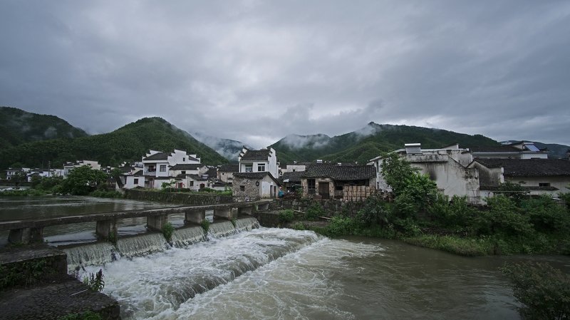 landscapes Ancient villages in Anhui, Chinaphoto preview