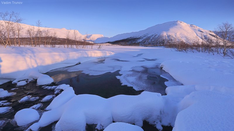 кольский, север, заполярье, хибины Утром в хибинахphoto preview