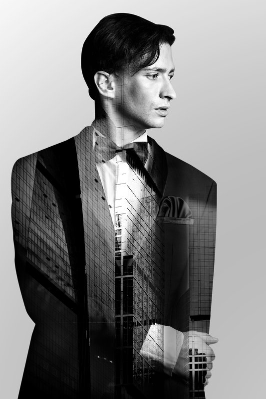 двойная экспозицияб портрет Портретphoto preview