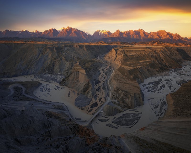 风光, 峡谷 峡谷日出photo preview