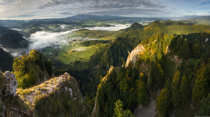 #landscape, #panoramic, #photo, #nikon, #poland, #adventure, #sunset, , #mountains View from Trzy Korony, Polandphoto preview