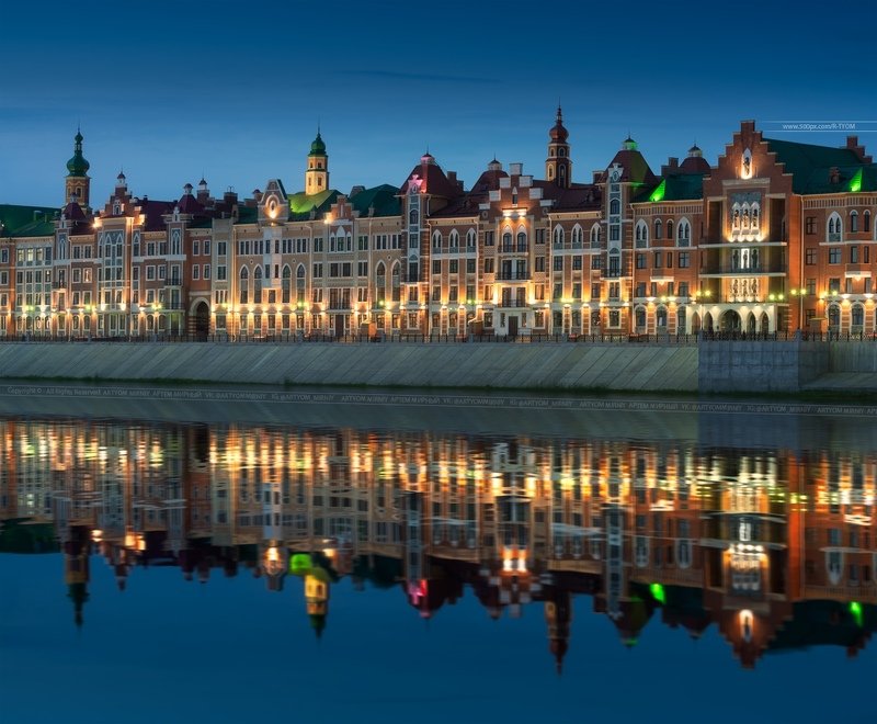 йошкар-ола, россия, артем мирный, artyom mirniy, yoshkar-ola, башня, шпиль, свет, небо, марий эл, набережная брюгге, отражение, reflection, capriccio, photoartist, , каприччио, фотохудожник, veduta, ведута Набережная Брюггеphoto preview