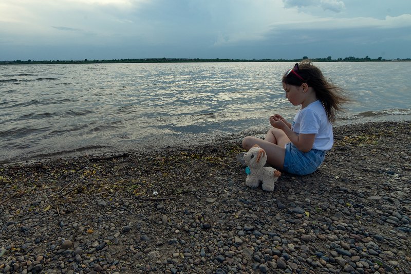 пейзаж, лето, томск Перед грозойphoto preview