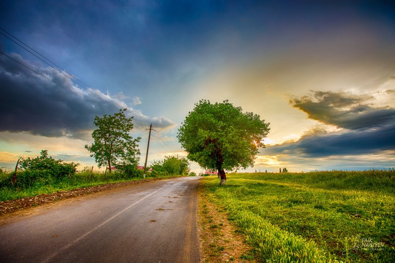 Дорога в закатphoto preview