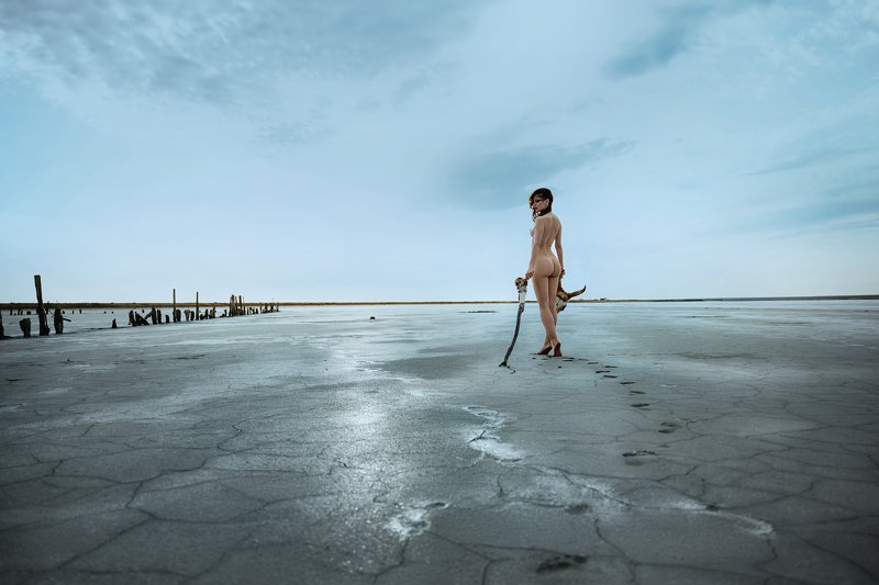 ню, эротика, москва, фотограф в москве, фотосессия, nude, эльтон, россия, озеро, travel Озеро Эльтонphoto preview