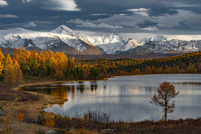 алтай,горный алтай,осень,закат,киделю Краски осеннего Алтаяphoto preview