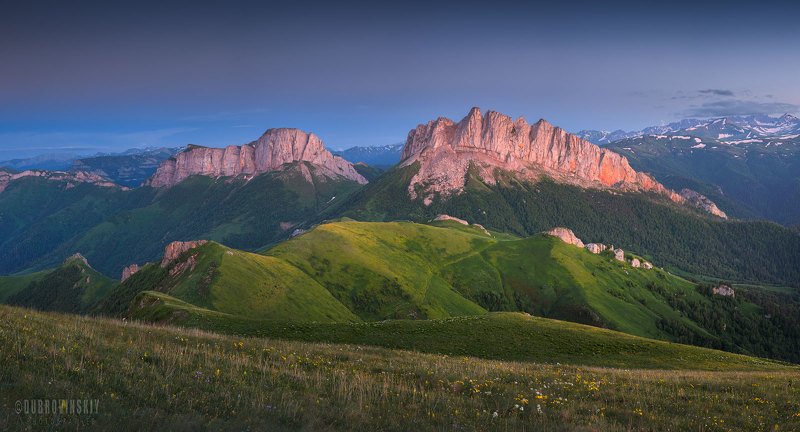 чертовы ворота, ачешбоки, горы, кавказ, адыгея Чертовы ворота фото превью