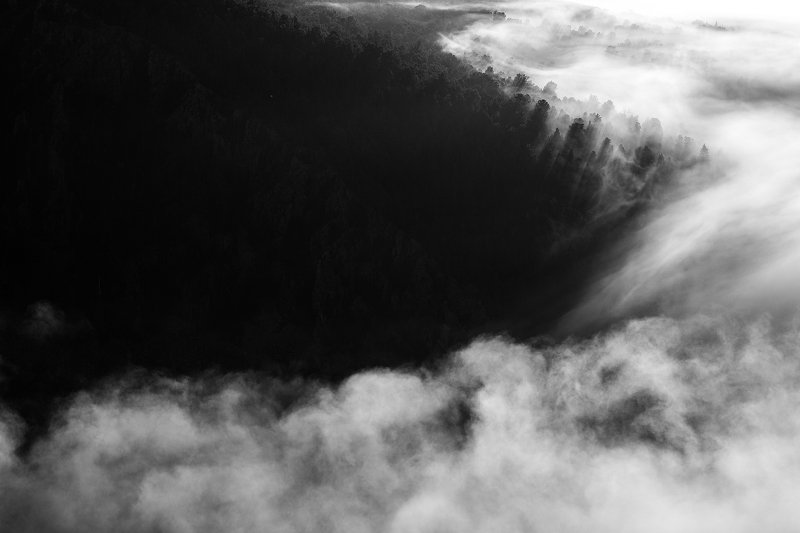 Облака, горы, Айгир, Урал В облакахphoto preview